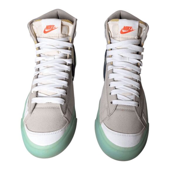 NWOB NIKE Blazer Mid 77 "Move to Zero Glacier Ice" Sneakers Size 7Y/W8.5 - Picture 4 of 9